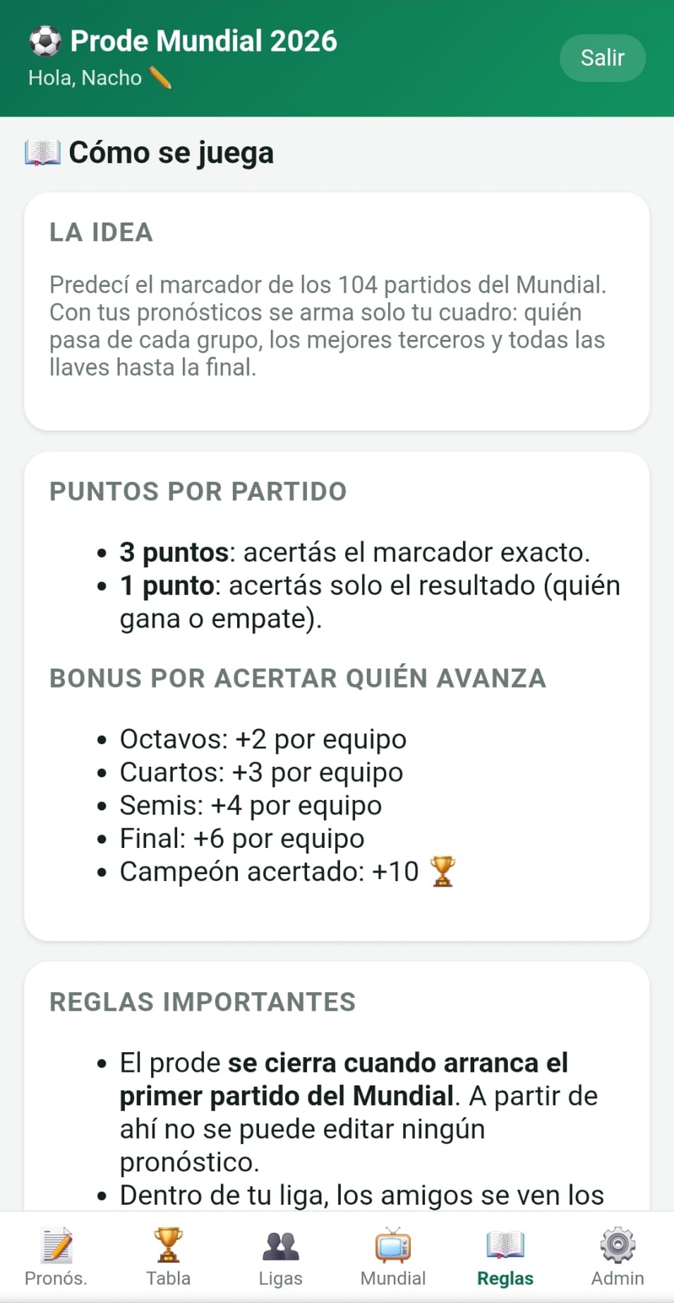 Rules
